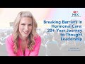 Breaking Barriers in Hormonal Care: 20+ Year Journey to Thought Leadership | Dr. Carrie Jones