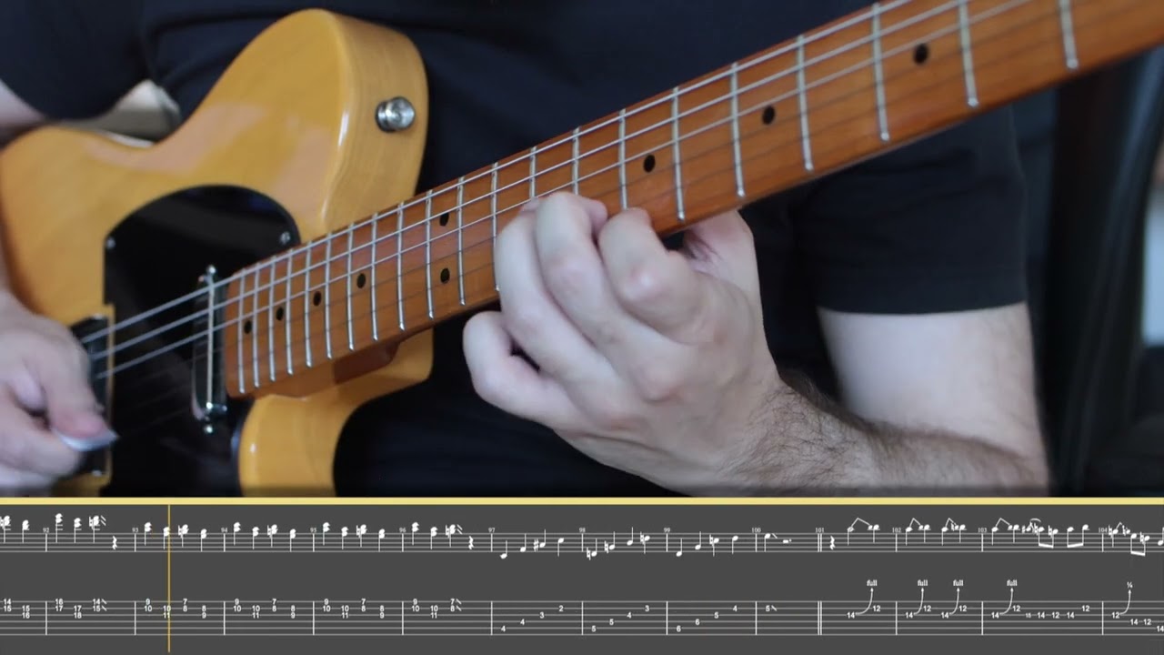 Adriano Cafagna plays Albert Lee - Fun Ranch Boogie Full Transcription