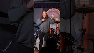 Standup comedy at a straightedge hardcore show #comedian #standupcomedy #comedy