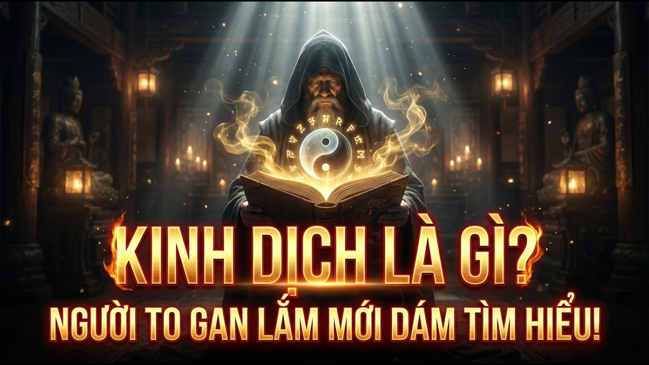 Người To Gan Lắm Mới Dám Tìm Hiểu Kinh Dịch – Cuốn Sách Bị Hiểu Sai Suốt Hàng Ngàn Năm