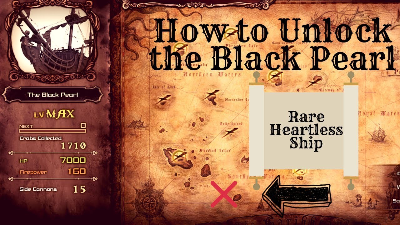How to Unlock the Black Pearl and Defeat the Rare Heartless Ship