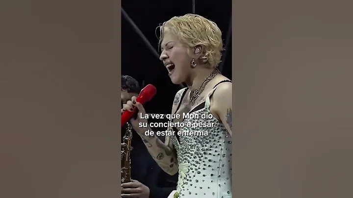 Mon Laferte lo dio todo a pesar de estar cansada 😢 #monlaferte #parati