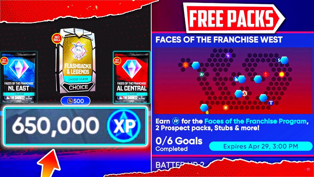 FACES of the FRANCHISE WEST Conquest HIDDEN REWARDS MLB The Show 22