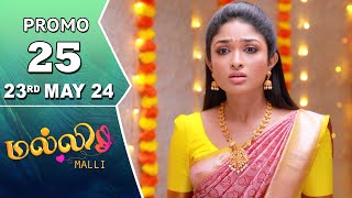 Malli Serial | Episode 25 Promo | 23rd May 24 | Nikitha | Vijay | Saregama TV Shows Tamil