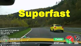 TT RS & superfast Swift Sport [Fabio Grosse] Nordschleife [BtG] Busy Lap | Yellow Flags @ Hohe Acht