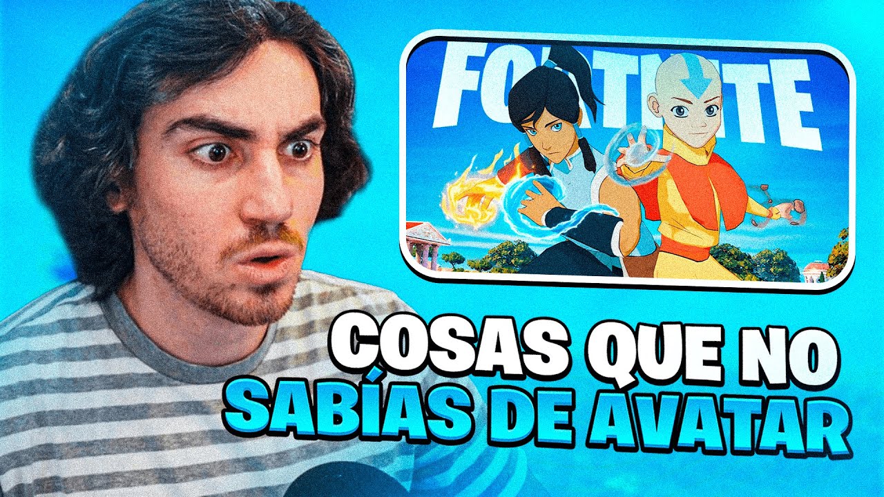 25 COSAS QUE NO SABÍAS DE LA COLABORACION DE AVATAR EN FORTNITE - DOBLEFN