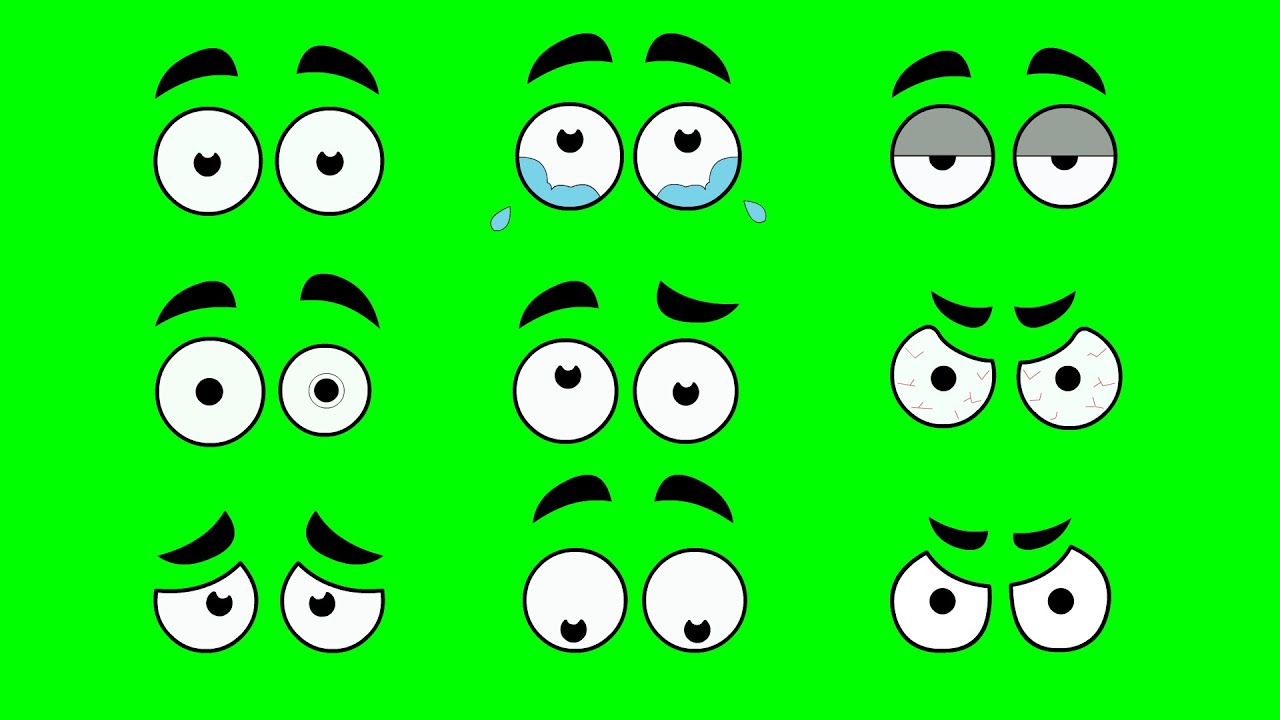 green screen eyes animation 👀👀 #eyes #aniamtion #eyeblinking # ...