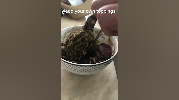 Squid game noodles from Thailand!