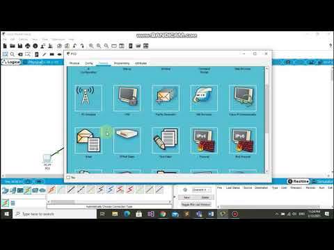 Webmail server and create two user email accounts Using Cisco Packet Tracer