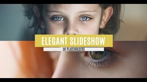 FREE After Effects CS5 Template - Elegant Slideshow