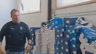 Nearly $5 million in stolen shoes found in Chicago warehouse