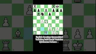 English Opening: Symmetrical Variation,Anti-Benoni Variation Spielmann Defense♟️#youtube #chess