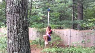 Zip Line Gear Chetco 150' Zip Line With Bungee Brake