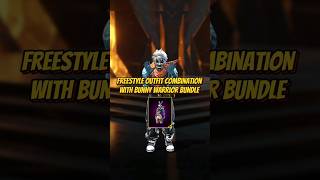 Brazilian Freestyle Outfit Combination With Bunny Warrior Bundle Free Fire