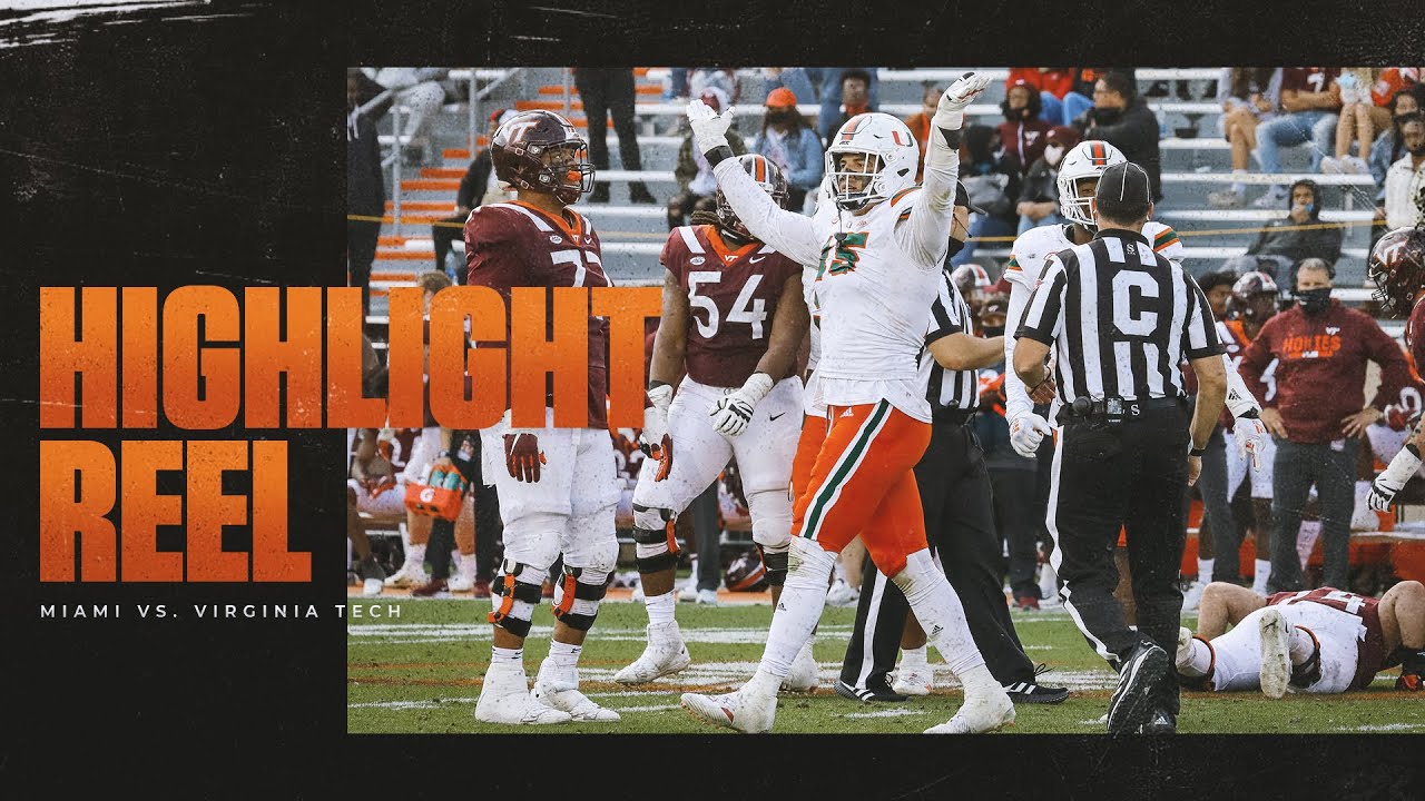 Miami vs. Virginia Tech | Cinematic Highlight | 11.16.2020
