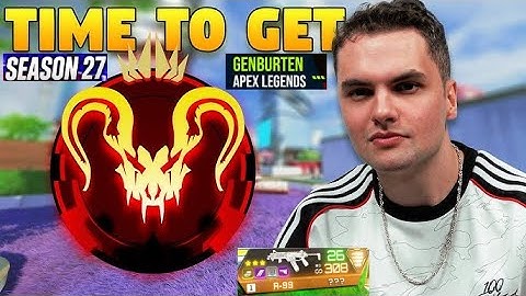 GENBURTEN Grinding  SOLOQ ❗Dominating LOBBY❗ SEASON 26 RANKED🚨Apex Legends @Genburten