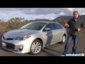 2014 Toyota Avalon XLE Premium Test Drive Video Review