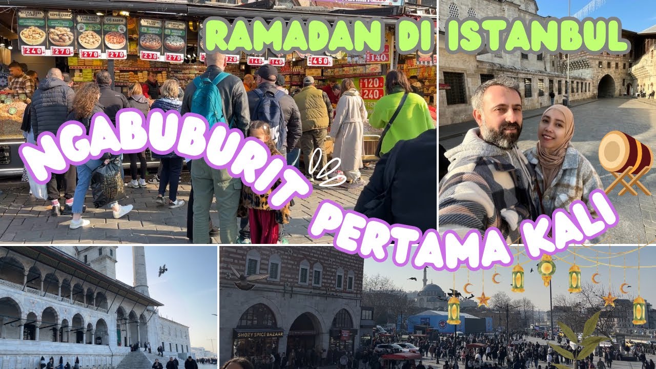 RAMADAN PERTAMAKU DI TURKI || BEGINI NGABUBURITNYA ORANG TURKI ⁉️