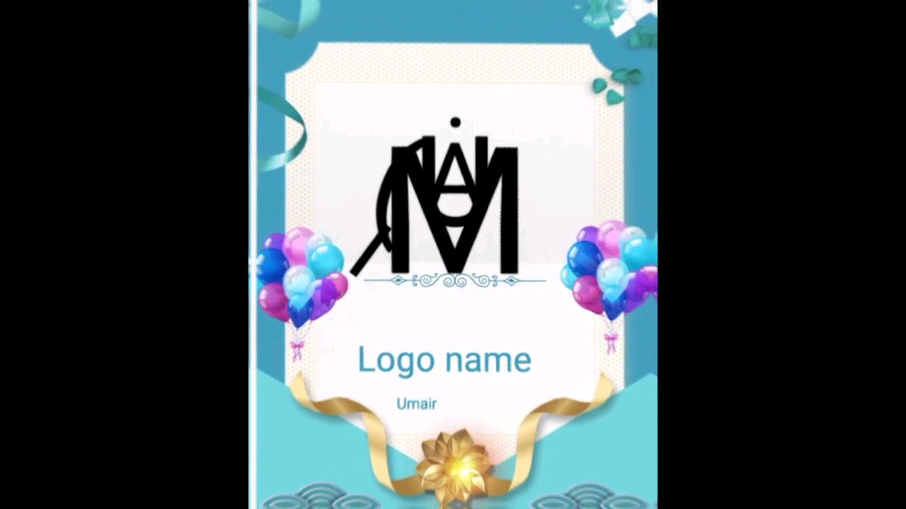 Logo name umair. Comment your name! 