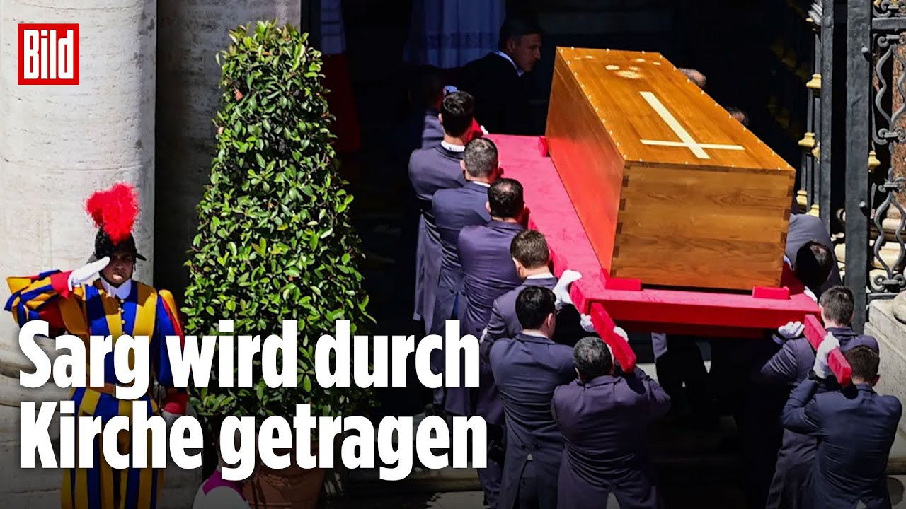 Papst-Beerdigung: Franziskus erreicht letzte Ruhestätte