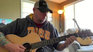 Video thumbnail of "God Whispered Your Name - Kieth Urban (acoustic cover)"