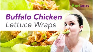 RECIPE | BUFFALO CHICKEN LETTUCE WRAPS