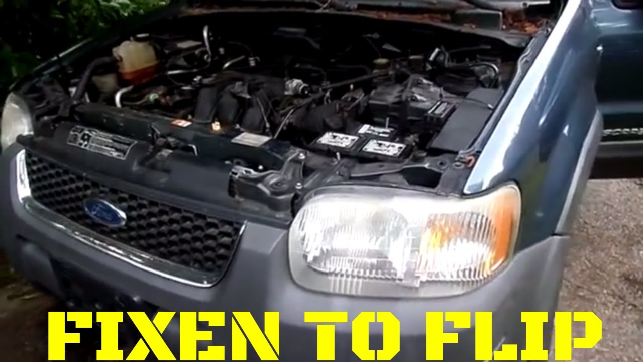 Our $200, 2003 Ford Escape Walk Around, all products in description