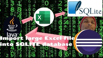 How to import large Excel file into SQLite database with JAVA