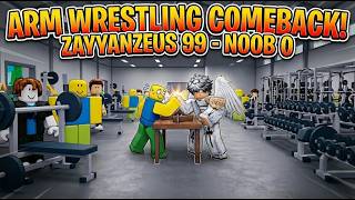 My New team in arm wrestling simulator