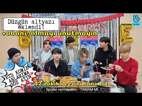 BTS VLIVE 2021 - BE.T.S 💜  [Türkçe altyazılı] / BTS 2021 VLİVE ENG / Bts Komik anlarıma bakar mısın?