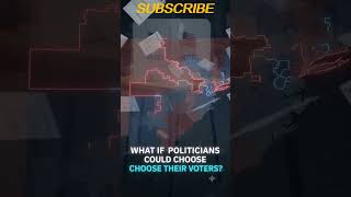 How Politicians Can “Choose Their Voters” |Gerrymandering Explained in 90 Seconds #shorts #geography