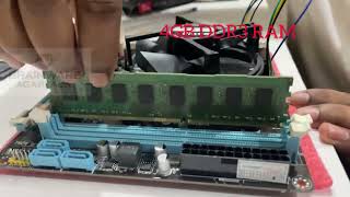 Desktop computer assemble. Brainware Computer Academy 