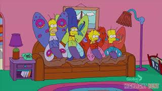 The Simpsons - S24E01 - Moonshine River Couch Gag 