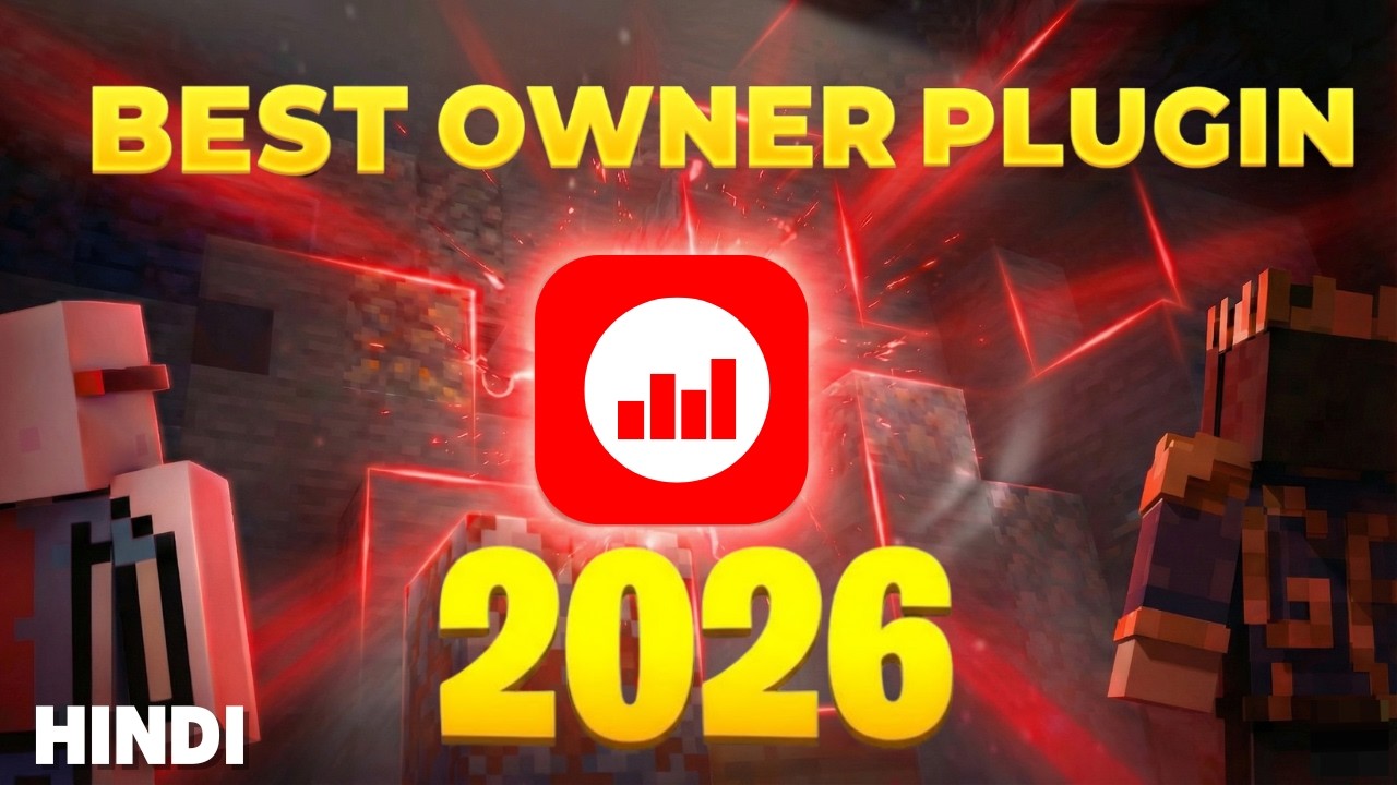 Best Owner Plugin Minecraft 2026 | Player Analytics Plugin | Kanhaiya Swagger