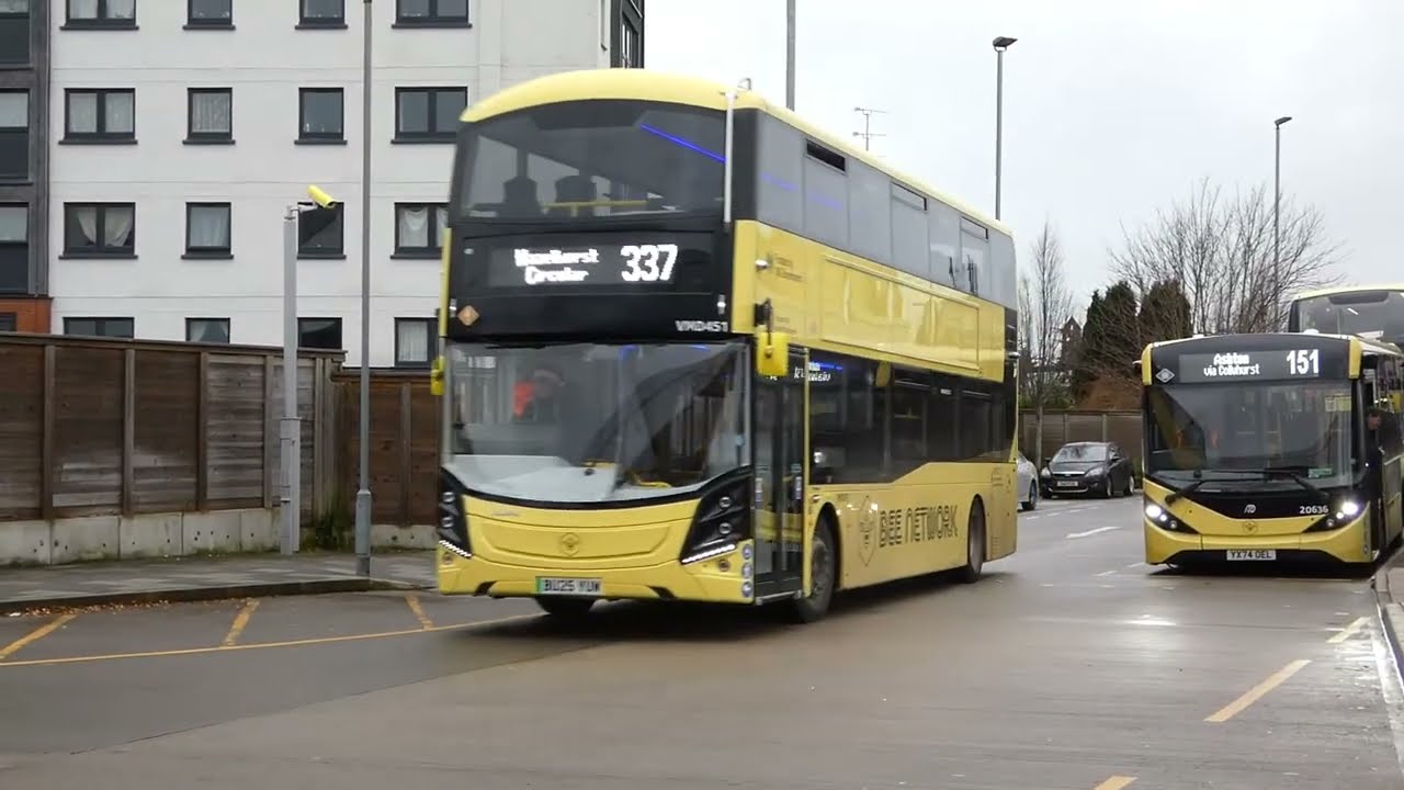 (FHD) Bus Spotting In Ashton Under Lyne On 18/12/2025