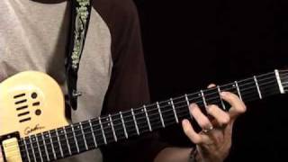 Video voorbeeld van "Guitar Lessons - The Efficient Guitarist - Latin Groove"