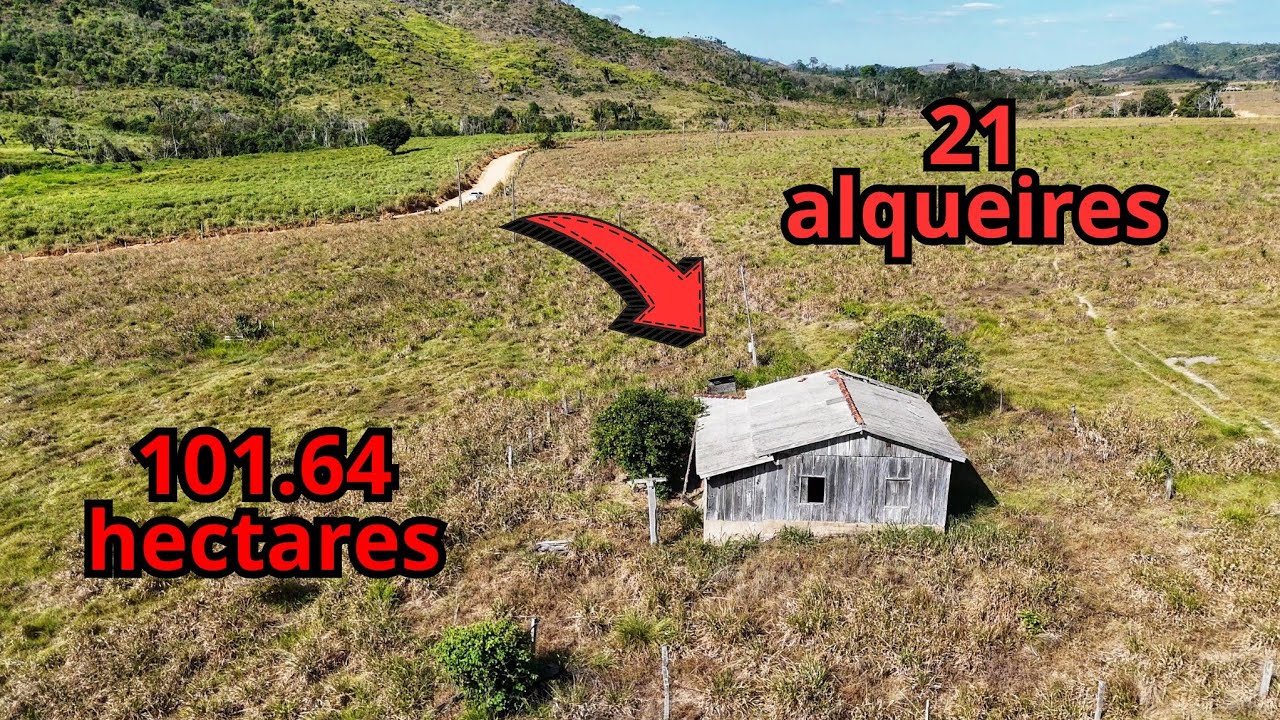 21 alqueires (101,64 hectares) a venda em São Félix do xingu Pará.  32 km da cidade 