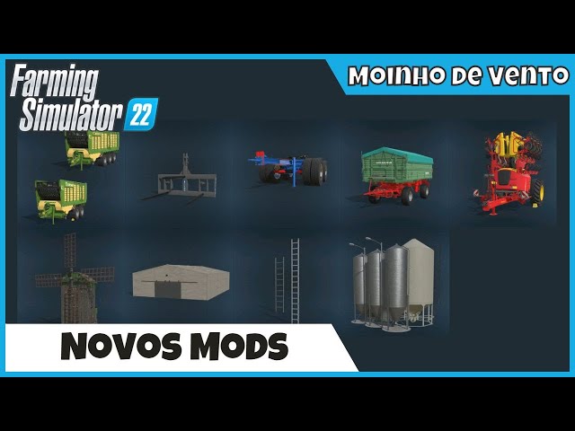 Moinho de vento (Prefab) FS22 - KingMods