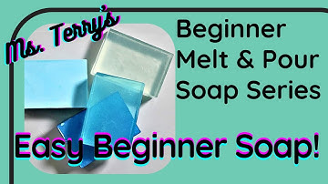 How to Melt and Pour Soap: an easy, beginner friendly tutorial! #smallsoapchannel