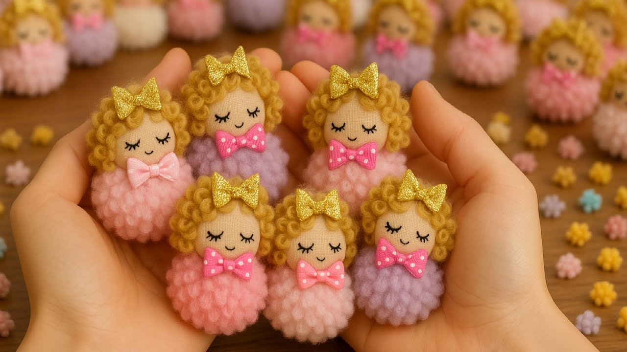 НЕВЕРОЯТНО. Сделала 20 пар и все ПРОДАЛА. Это очень милые шерстяные куклы. Сделай сам.