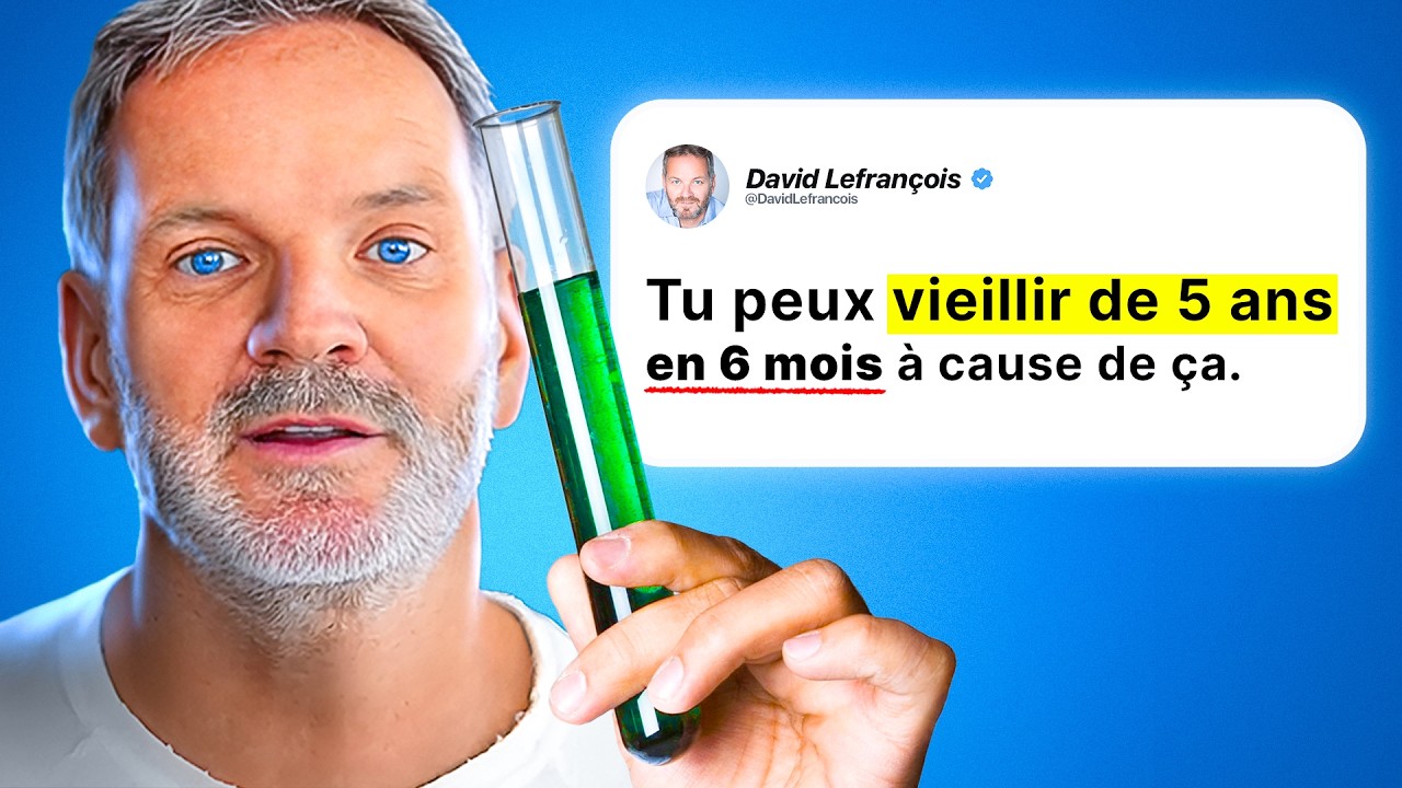 Pourquoi vous VIEILLISSEZ 20 ANS trop Vite (et comment inverse cela)