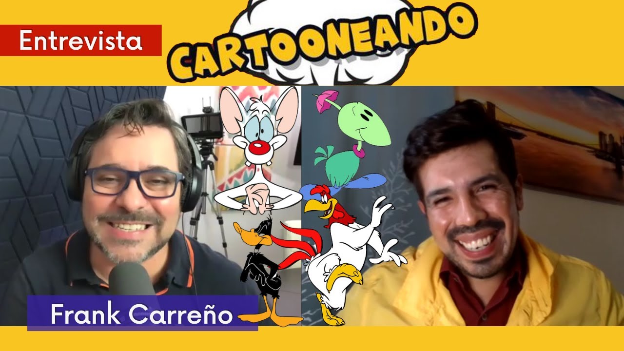 FRANK CARREÑO actor de doblaje habla de PINKY y CEREBRO y sobre sus otros personajes | Entrevista