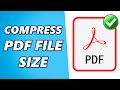 Easy Guide to Compress PDF Files 📄