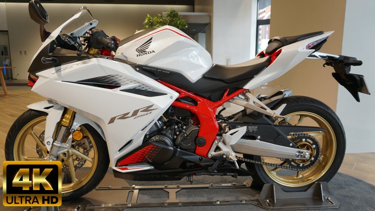 New Honda Cbr250rr Abs White New Honda Cbr250rr 新型ホンダ Cbr250rr 年モデル パールグレアホワイト Youtube