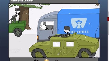 Fleeing the complex henry stickman series game part 3 Redgaming101 No Commentary