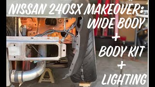 240sx Bare Shell is Starting to Look Like a Car 🤩 - Widebody + Body Kit + S13 Front End by Battle Scar Garage 311 views 3 years ago 4 minutes, 45 seconds