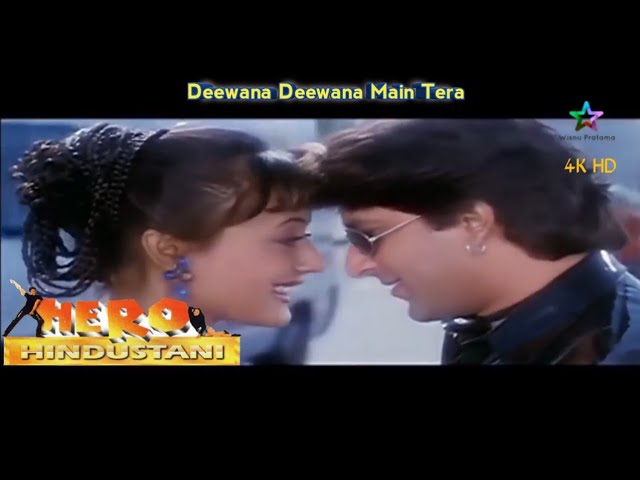 Deewana Deewana Main Tera || HERO HINDUSTANI || Arshad Warsi&Namrata Shirodkar || Full Video Song