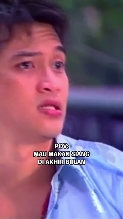 POV Ketika Rezky Aditya Mau Makan Siang Tapi di Akhir Bulan 🤣 #shorts