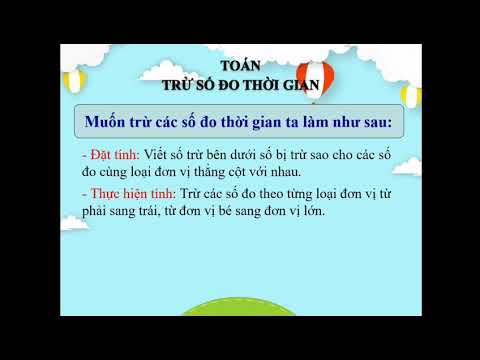 Khối 5-phep tru so do thoi gian