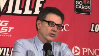 Rick Pitino on Louisville's poor shooting